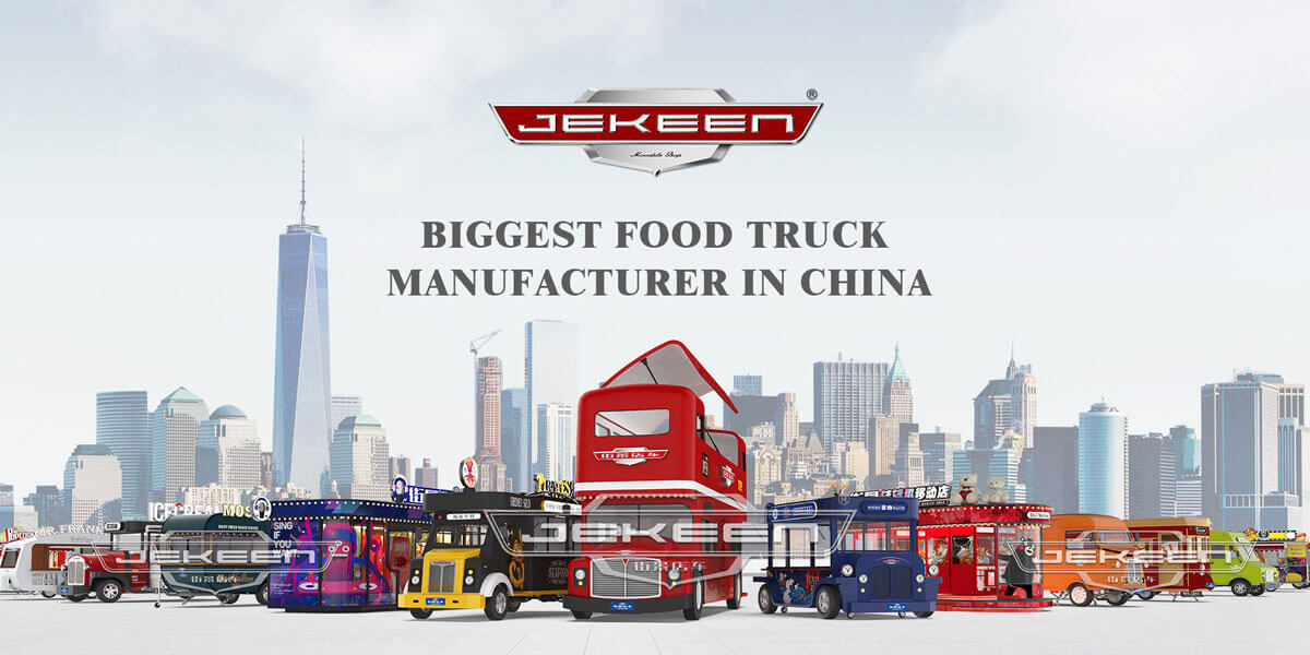 JEKEEN is the biggest food truck manufacturer in China